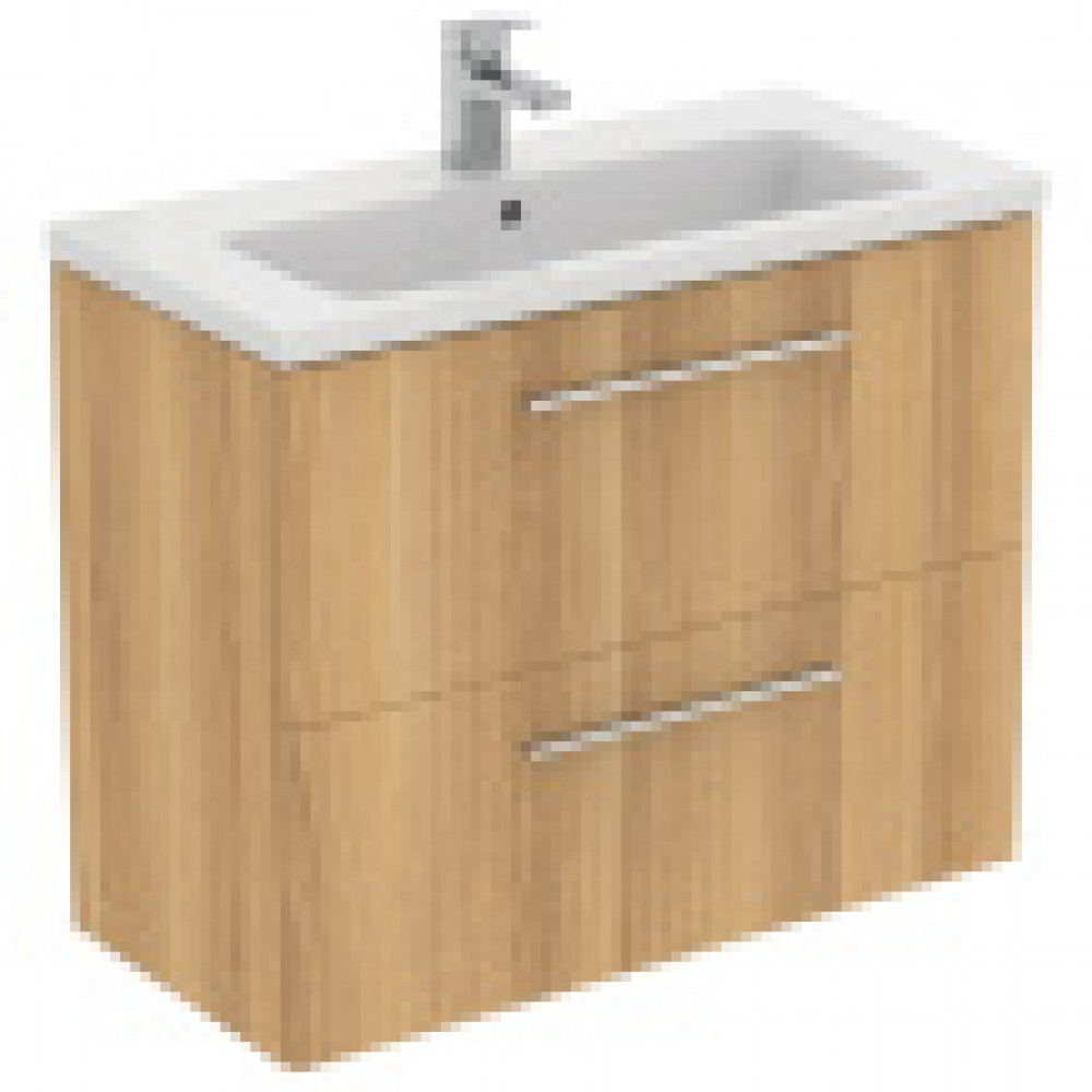 T458901 Ideal Standard i.life S Vanity Раковина 81x39 см с отверстием под смеситель, с отверстием перелива, без крепежа. Узкая проекция - 38,5 см. Для