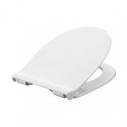 VEGA Тонкое сиденье с крышкой к унитазу, стальные петли, быстросъемное, микролифт