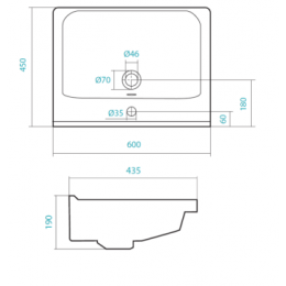 АКВАТОН Миранда-60 Умывальник