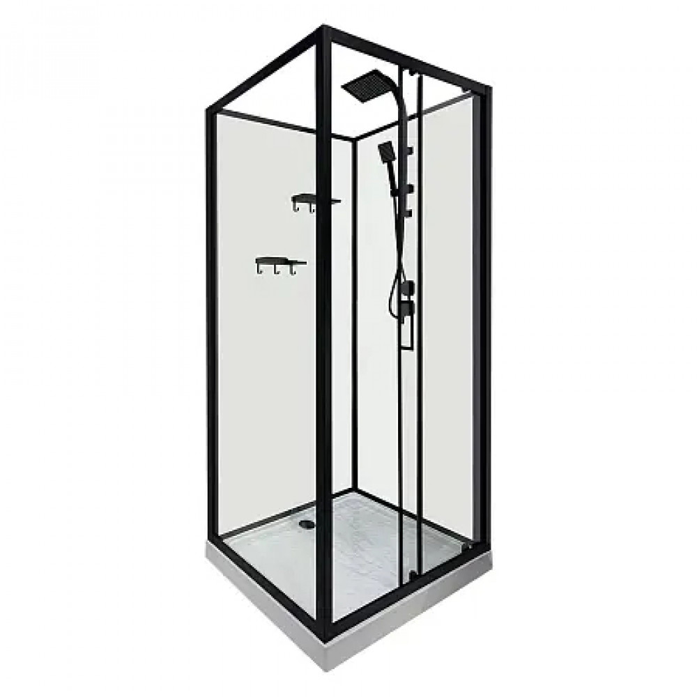 CS-3010TM/W-100R Душ. Кабина 1000x1000x2150 поддон 14 см