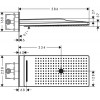 24001400 Верхний душ Rainmaker Select 580 3et