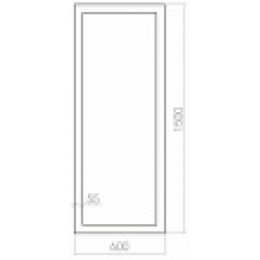 AZARIO зеркало Монреаль 600*1500 напольное (Венге)