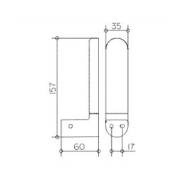 11663010000 Elegance NEW Держатель запасного рулона