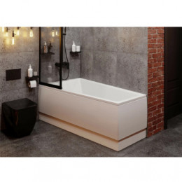 CAVALLO OFFSET Ванна акриловая асимметричная 160х90 см, без панели и каркаса, левая, белая