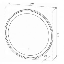 Loranto зеркало РИО D770 (новый прочий)