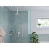 15743340 Термостат ShowerSelect S, для 2 потребителей, СМ, шлифованный черный хром
