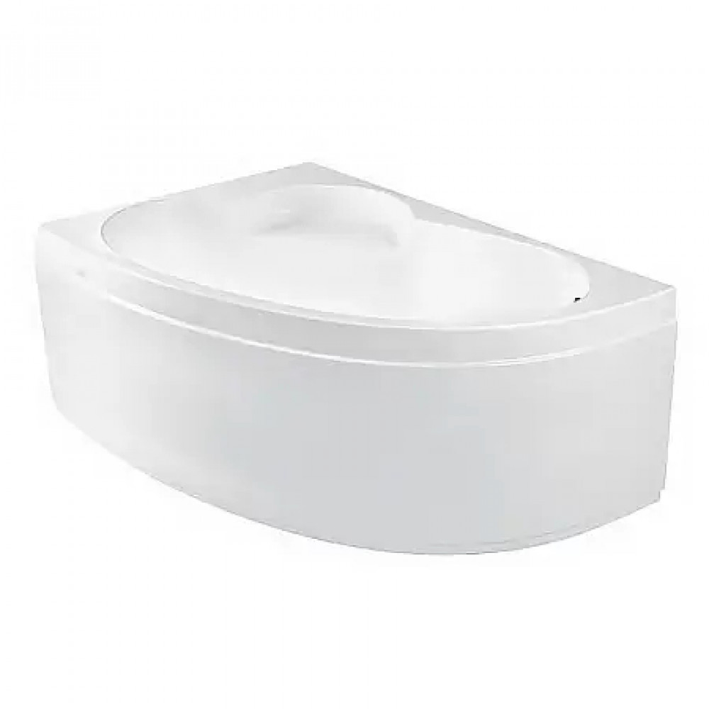 WELNA акриловая ванна асимметричная  160х100 левая белая