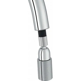 E23309-CP EDGAR Смеситель для кухни с вытяжным изливом, хром