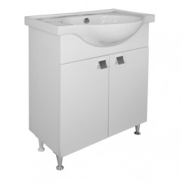 Комплект Тумба София 60 с раковиной Teo 60 (Китай)(600х840х430) (2 места)