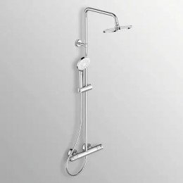Душевая система в комплекте с термостатическим смесителем для душа, Ceratherm T50, A7225AA