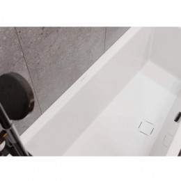 CAVALLO OFFSET Ванна акриловая асимметричная 160х90 см, без панели и каркаса, левая, белая