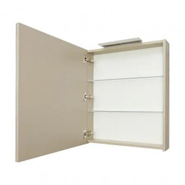 Oleta 60, Зеркальный шкаф, левый, капучино