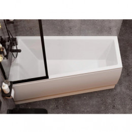 CAVALLO OFFSET Ванна акриловая асимметричная 160х90 см, без панели и каркаса, левая, белая