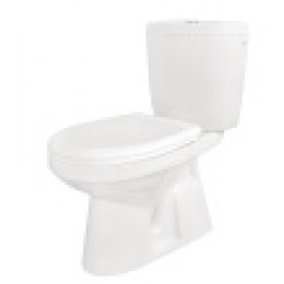 Унитаз-компакт "Анимо" пол (станд, 2-реж., дюро softclose)