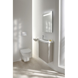 E4759G-00 рукомойник  ODEON UP 1 отв д/смесит. с лев. стороны 40*25 бел