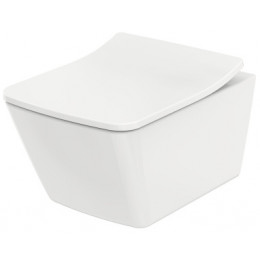 TOTO SP  CW532RY  Унитаз подвесной, 394x530x339мм, безободковый+Сиденье для унитаза SP в комплекте с креплением (металл, пластик)/ WC seat ТОТО TC512G