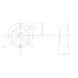 Кухонная Мойка Иверия Кругл. 480мм.серая NEW