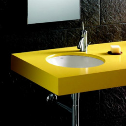 FORO Раковина 410х180 мм встраиваемая (снизу)