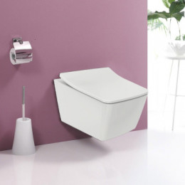 TOTO SP  CW532RY  Унитаз подвесной, 394x530x339мм, безободковый+Сиденье для унитаза SP в комплекте с креплением (металл, пластик)/ WC seat ТОТО TC512G