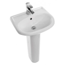 Умывальник "Комфорт 50" Sanita УП (Белый, ВКС) (подходит пьедестал Самарский)/32шт (без крепления)