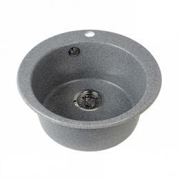 Кухонная Мойка Иверия Кругл. 480мм.серая NEW