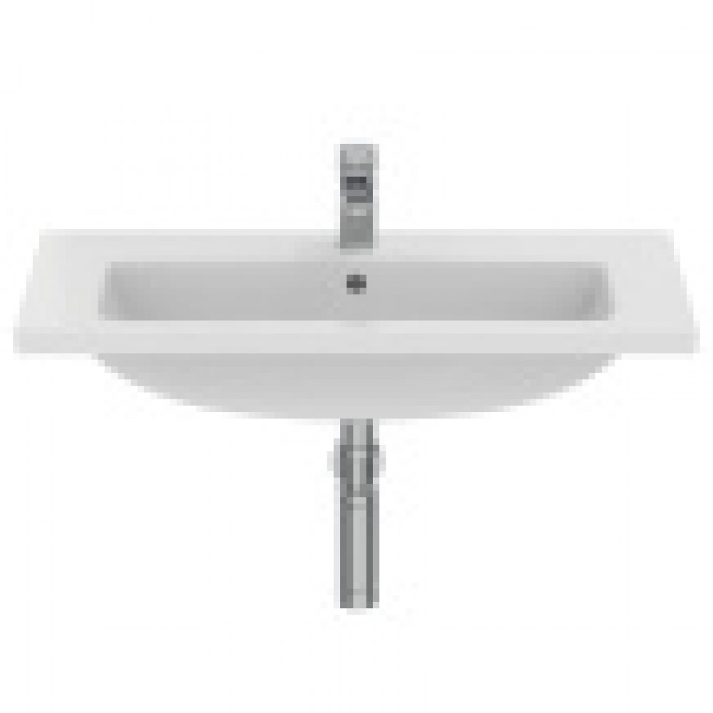T458901 Ideal Standard i.life S Vanity Раковина 81x39 см с отверстием под смеситель, с отверстием перелива, без крепежа. Узкая проекция - 38,5 см. Для