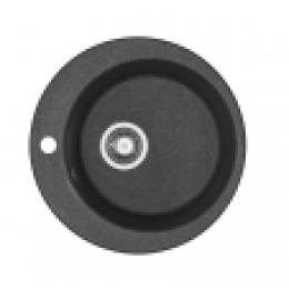 Кухонная Мойка Иверия Кругл. 480мм.Графит (аналог черн) NEW