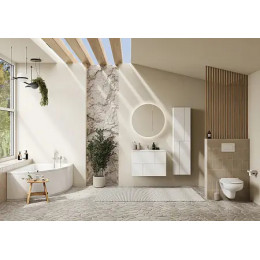 Luna Шкаф-колонна 1600, белый