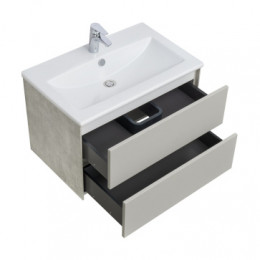 Сохо 75 Тумба Слэйт\Галька серая (БЕЗ УМЫВАЛЬНИКА "Элина-75")