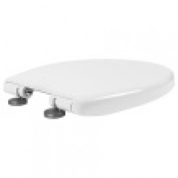 017503 BRIVE/JULY Сиденье дюропласт быстросъемное с микролифтом, белый