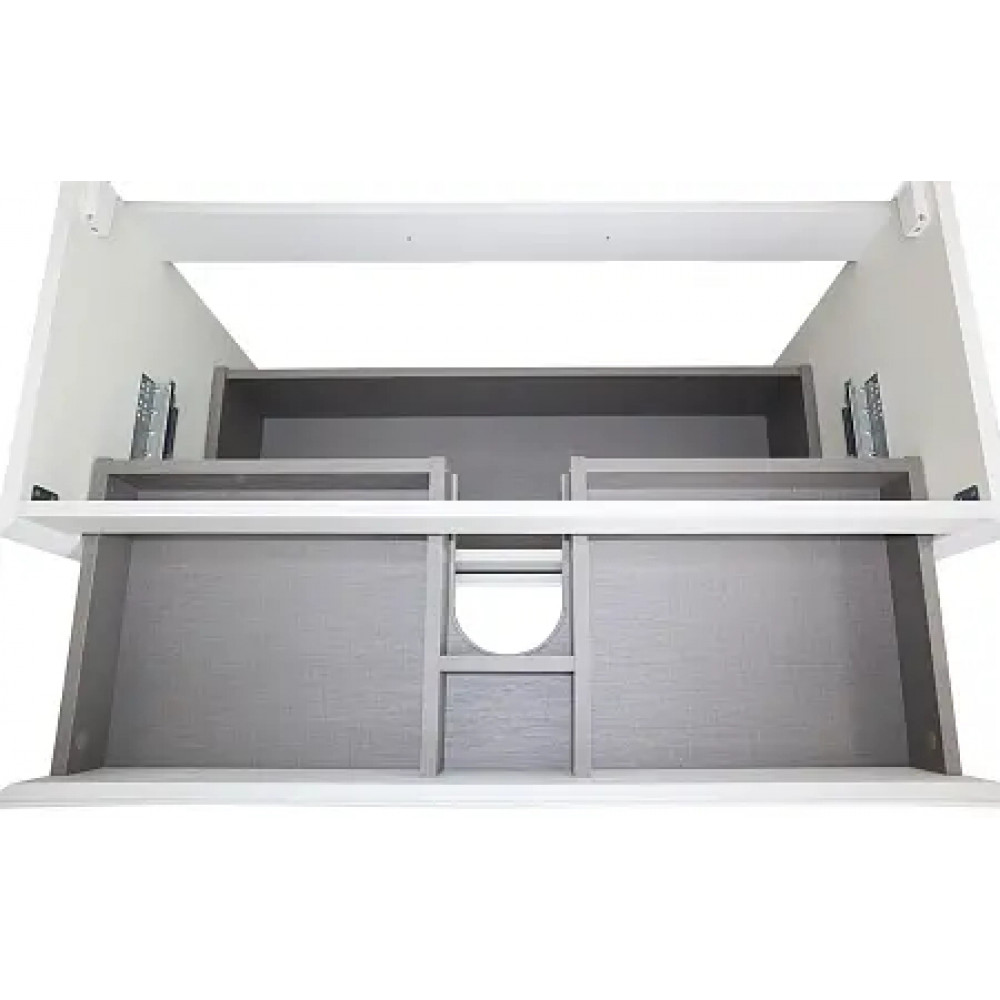 Комплект тумба Velluto 100 (100*660*450) подвесная с раковиной Астория 100