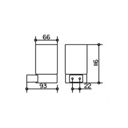 14950019000 Plan Держатель для стакана с хруст. стаканом