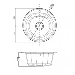 Кухонная Мойка Мида (Жемчуг)NEW