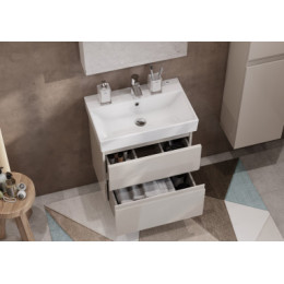 OLETA Модуль д/раковины 600мм, капучино