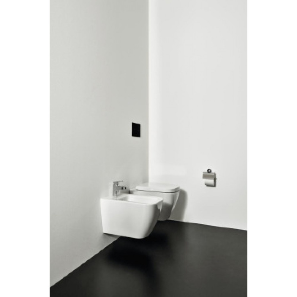 T459301 Ideal Standard i.life S Подвесное биде, с отверстием под смеситель, с отверстием перелива. Короткая проекция - 48 см. С крепежом TT0299598