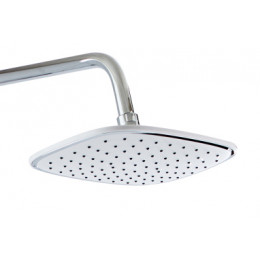 Душевая система с поворотным изливом, с термостатом, хром/белый, AZ-821