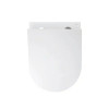 AZ-5179T-WHT BLISS Унитаз подвесной с системой смыва Tornado в комплекте с быстросъемным сиденьем микролифт, дюропласт 485*360*365mm