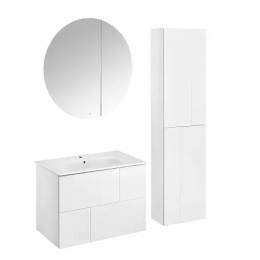 Luna Шкаф-колонна 1600, белый