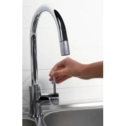 E23309-CP EDGAR Смеситель для кухни с вытяжным изливом, хром