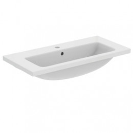 T458901 Ideal Standard i.life S Vanity Раковина 81x39 см с отверстием под смеситель, с отверстием перелива, без крепежа. Узкая проекция - 38,5 см. Для
