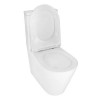 AZ-8300 Унитаз напольный MIZEN с системой смыва Tornado, безободковый с сиденьем микролифт 660*360*800mm