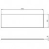 Ideal Standard i.life Фронтальная панель 170 см для прямоугольной ванны T475901, T476001, T476101,