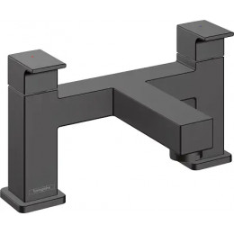 71452670 Vernis Shape Смеcитель для ванны, на 2 отверстия, матовый черный