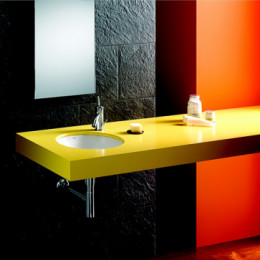 FORO Раковина 410х180 мм встраиваемая (снизу)