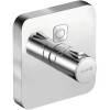 KLUDI PUSH встраиваемый смеситель для душа с термостатом, 1 источник, форма отражателя - soft edge