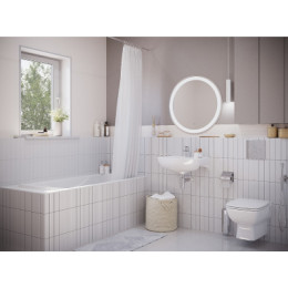 Пэк "Нео" rimless (подвесной унитаз с сиденьем SC, инсталляция, панель черн. цвета)