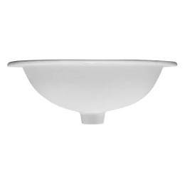 AZ-6002 Раковина встраеваемая овальная Размер:550*470*200 мм цвет белый глянец