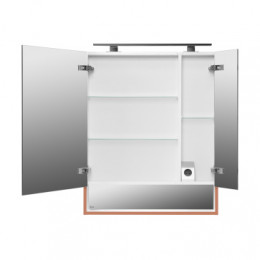 Зеркальный шкаф The Gap Original 70 терракота