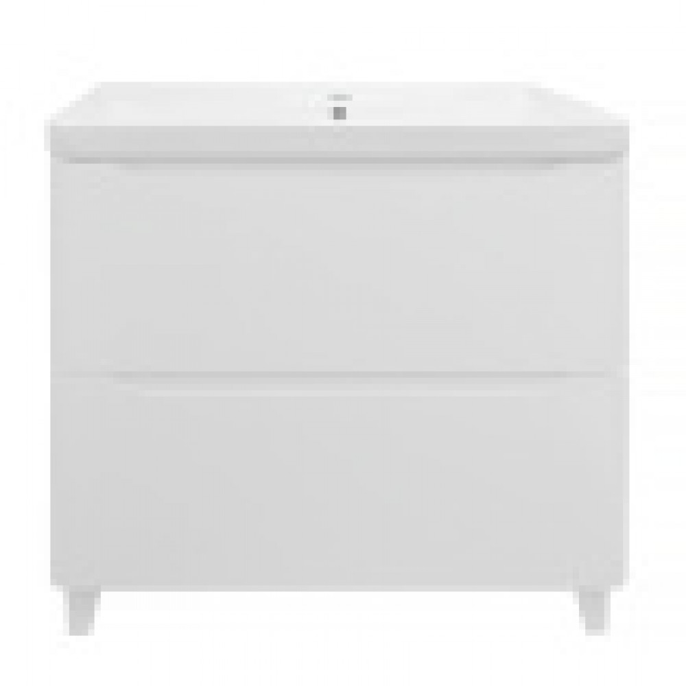 Комплект Тумба LOTOS 80/2 Н (820х475х835) напольная с раковиной Monte 80