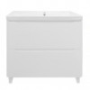 Комплект Тумба LOTOS 80/2 Н (820х475х835) напольная с раковиной Monte 80